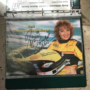2001 Teri Macdonald - C A D I E U X signed poster/card